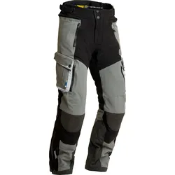Lindstrands Sunne, Textilhose wasserdicht - Grau/Schwarz - Kurz 54