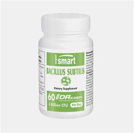 SUPER SMART BACILLUS SUBTILIS 60 CAPSULAS