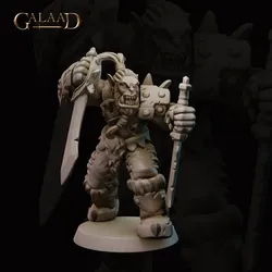 Male Orc Modular 03 von Galaad Miniatures aus Tribal Orcs Clan