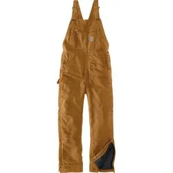 Carhartt Duck, Latzhose - Braun - L