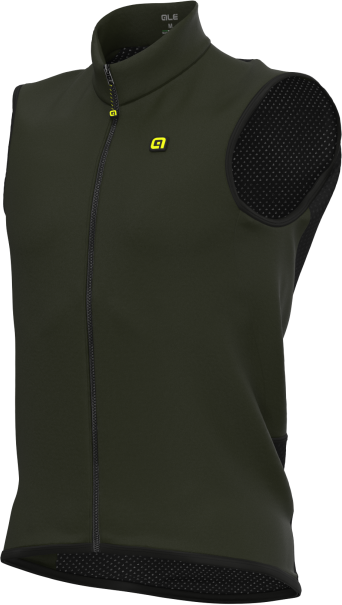 ALE' Gilet smanicato ciclismo  VENTO 2.0 GUSCIO verde militare 2026