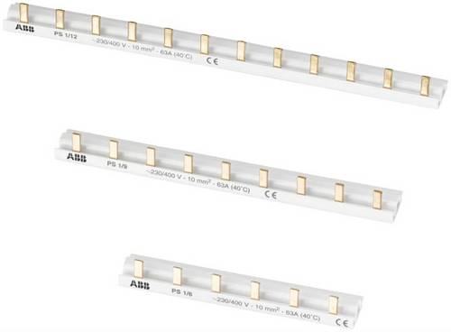 ABB 2CDL010101R1639 PS 1/39/16 ILTS-E Phasenschiene 1-Ph., 39 Pins, 16 qmm, für ILTS-E Phasenschiene 16mm² 80A 690 1St.