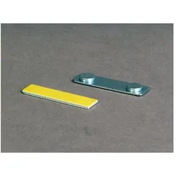 Artdev card holder for plastic cards with magnetic fastening, e.g. as a name tag, pack of 50, Drucker Zubehör