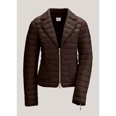 Steppjacke MADELEINE "Steppjacke Wattierte Damenjacke mit sportivem Touch", Damen, Gr. 34, braun, Obermaterial: 100% Polyamid PA., Modern, normal, Jacken Steppjacke, Zweiwege-Reissverschluß