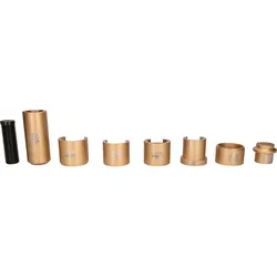 KS Tools Universal Werkzeug-Satz zum Auswechseln von Radbolzen an LKW, 8-tlg - 440.0390