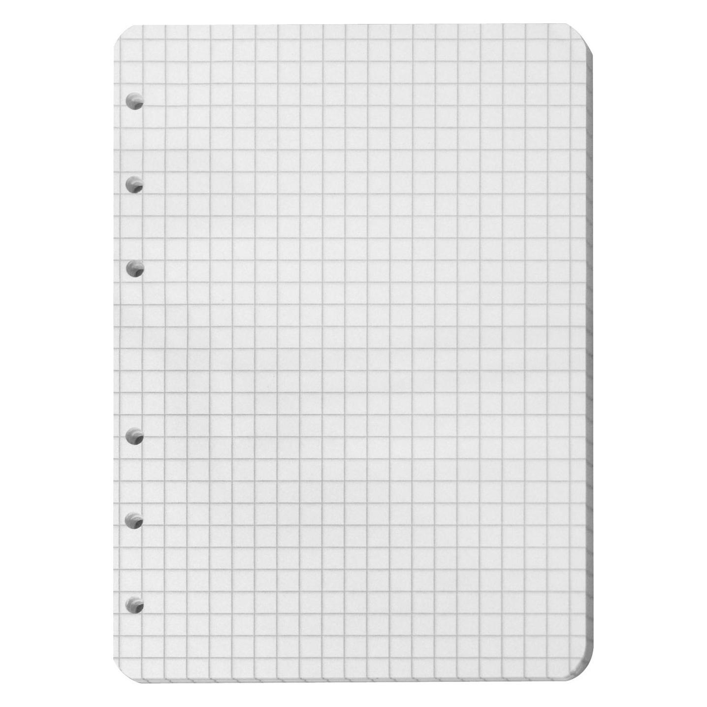 Magni Ringbucheinlagen A6 weiss kariert 50 Blatt (1263000)