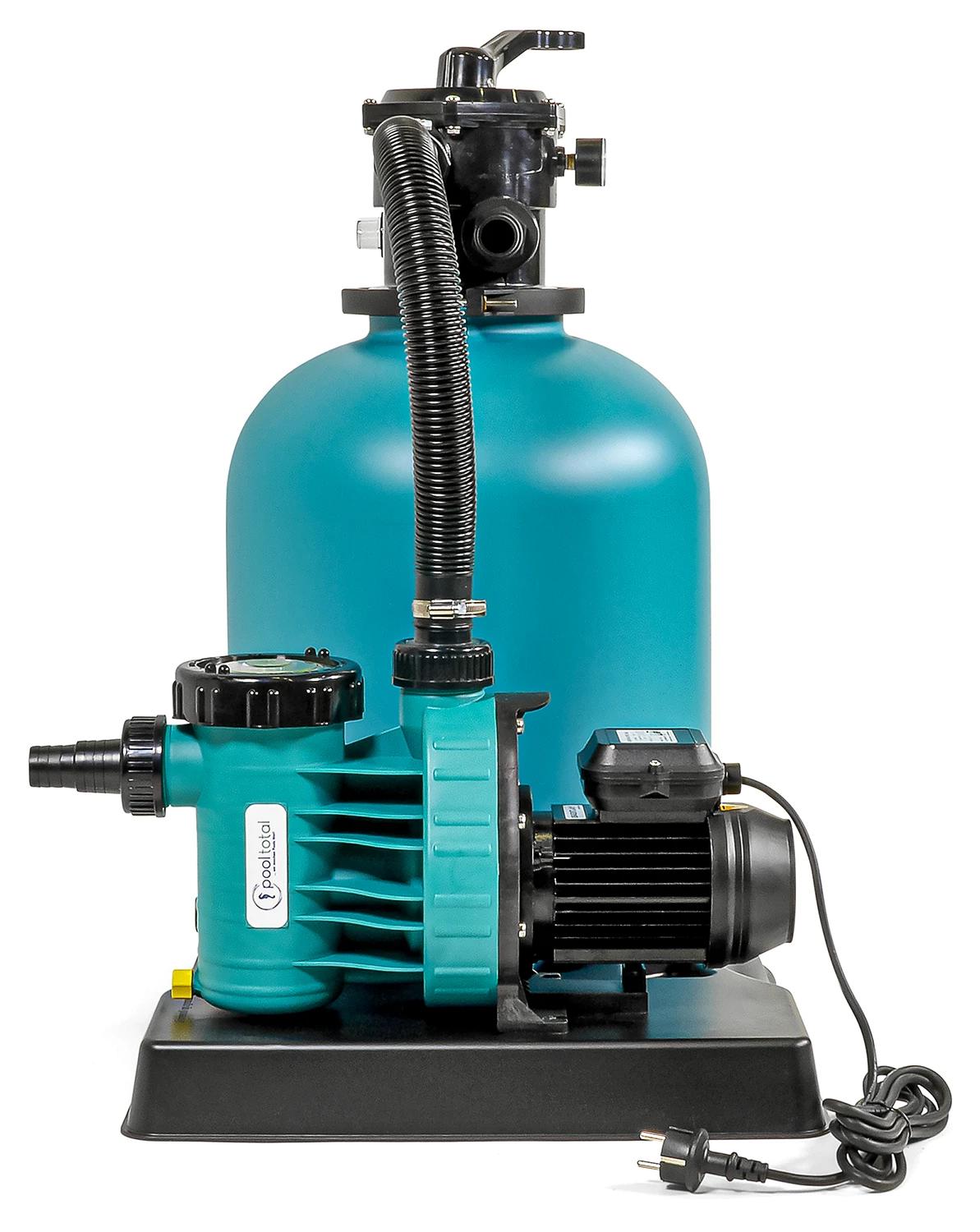 Sandfilter BRILLANT Ø 400 + AquaPlus 8 POOL Total Edition