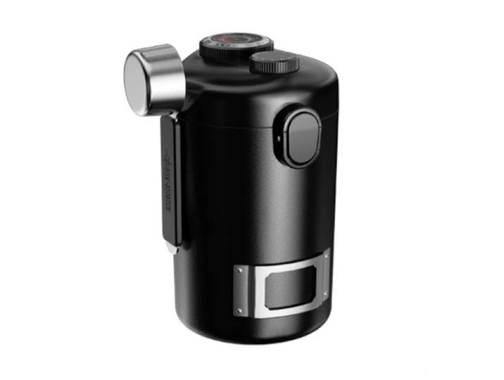 MHW-3BOMBER Modèle Mini Cannon, boîte hermétique pour grains de café, qualité alimentaire, système de contrôle de l’humidité, boîte de stockage double couche