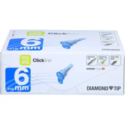 Clickfine Universal 6 Kanülen 0.25x6 Mm 100 ST