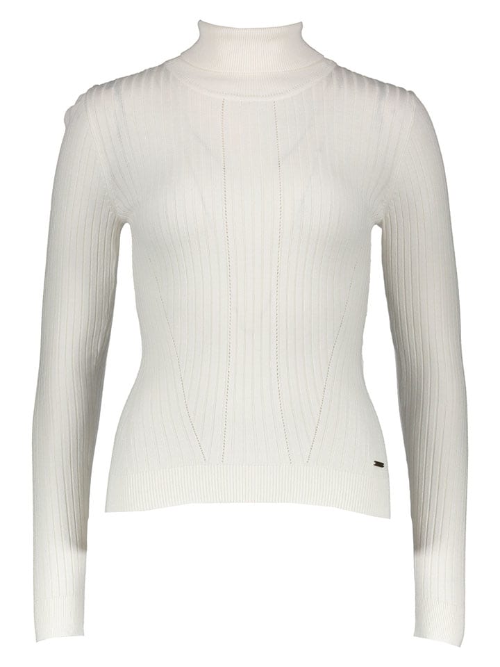 Pepe Jeans Rollkragenpullover in Weiß - M