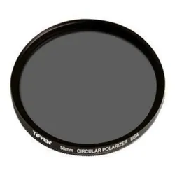 Tiffen Circular (58 mm, Polarisationsfilter), Objektivfilter, Schwarz