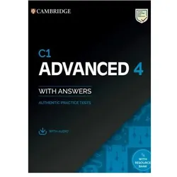 C1 Advanced 4 Student's Book with Answers with Audio with Resource Bank, Schulbücher von Collectif