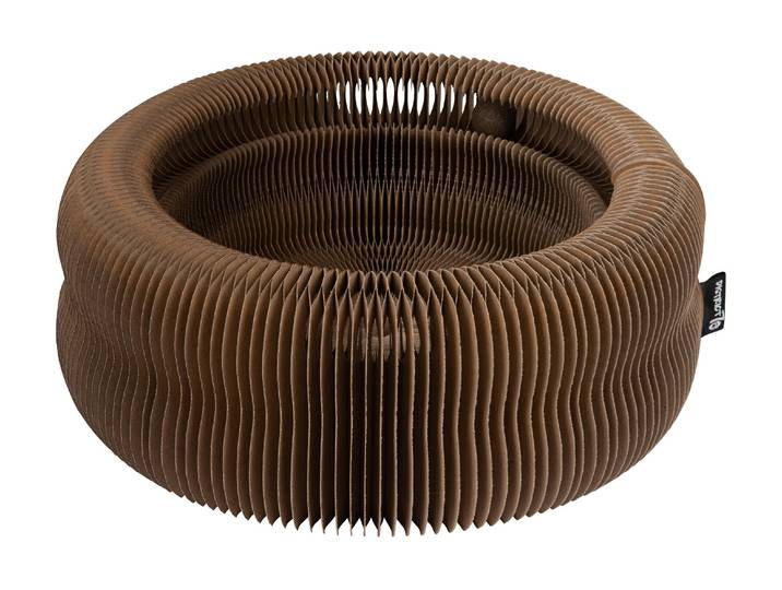 Tierkorb Katzenbett Maze , braun, B/H/L: 50cm x 18cm x 50cm, Tierbetten, Tierkorb