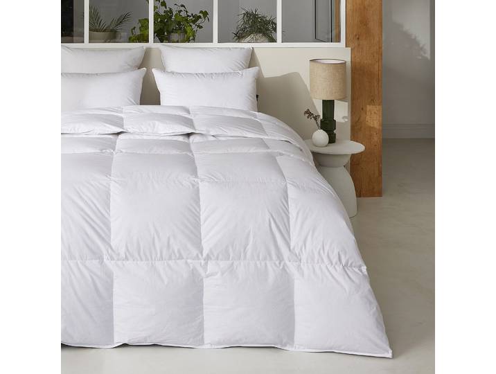 HABITAT - Couette tempérée en duvet et plumettes - 160 g/m² - 260 x 240 cm - Naturelle