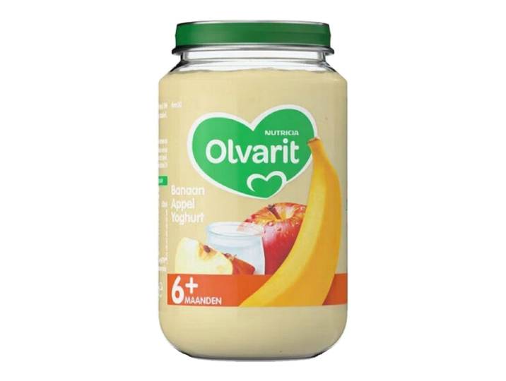 OLVARIT 6maand+ Banana Appel Yogurt 200 gr