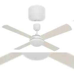 Lucci Deckenventilator Futura Eco 122 cm Weiß mit LED 122
