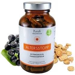 ASTRAGALUS UND Panax Kapseln 120 St