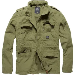 Vintage Industries Cranford, Textiljacke - Hell Oliv - L
