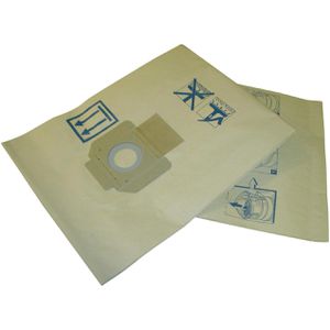 Nilfisk Staubsaugerbeutel Filtersack, 302001484, für Nass-Trockensauger Attix 7 & IVB 7, 5 Stück