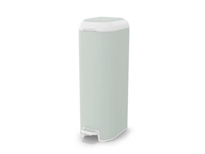 Windeleimer Diaper Genie, Salbeigrün, Metall, Kunststoff, 23x68.6x32.8 cm, mit Nachfüllkassette, Pflegen, Wickeln, Windeleimer