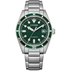 Citizen NJ0220-52X Automatik Armbanduhr Edelstahl/Grün 10 bar