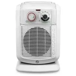 De'Longhi DeLonghi HBC 3052T Elektroheizung Weiss 2400 W Elektrische Raumheizung mit Ventilator, Heizlüfter, Weiss