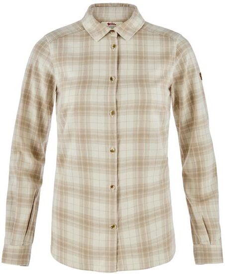 Fjällräven Övik Classic Flannel Shirt Womens, Chalk White L