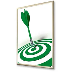 Klapprahmen DIN A1 gold - Plakatrahmen Standard