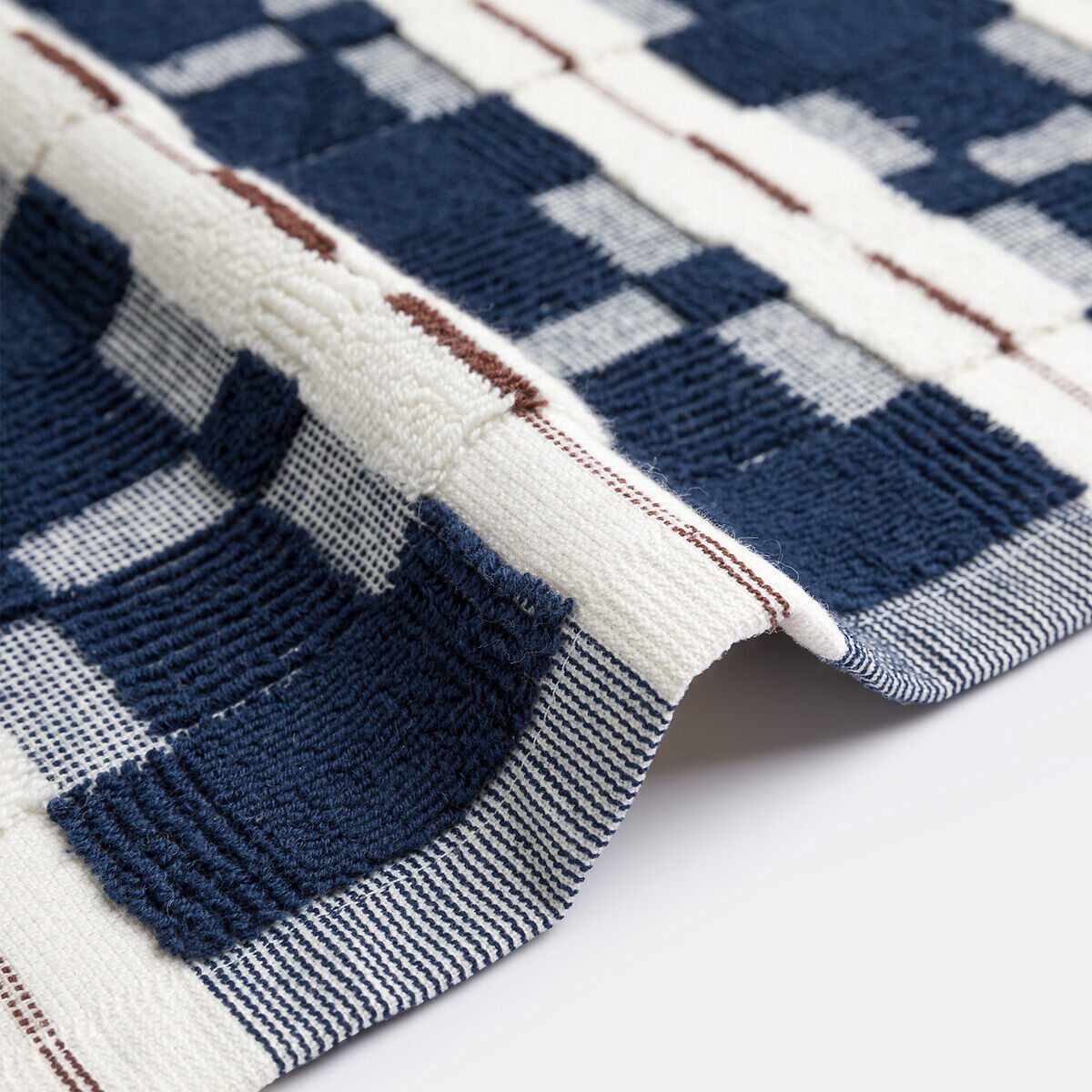 LA REDOUTE INTERIEURS Maxi drap de bain éponge jacquard, Meiri