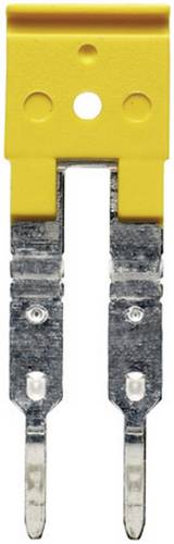 Weidmüller 1608860000-1 Querverbinder Passend für (Details): ZDU 2.5..., ZDK 2.5..., PDL 4/..., PDU 2.5/4 /3/4AN, PTR 2.5/4..., PDK ... Gelb 1 St.