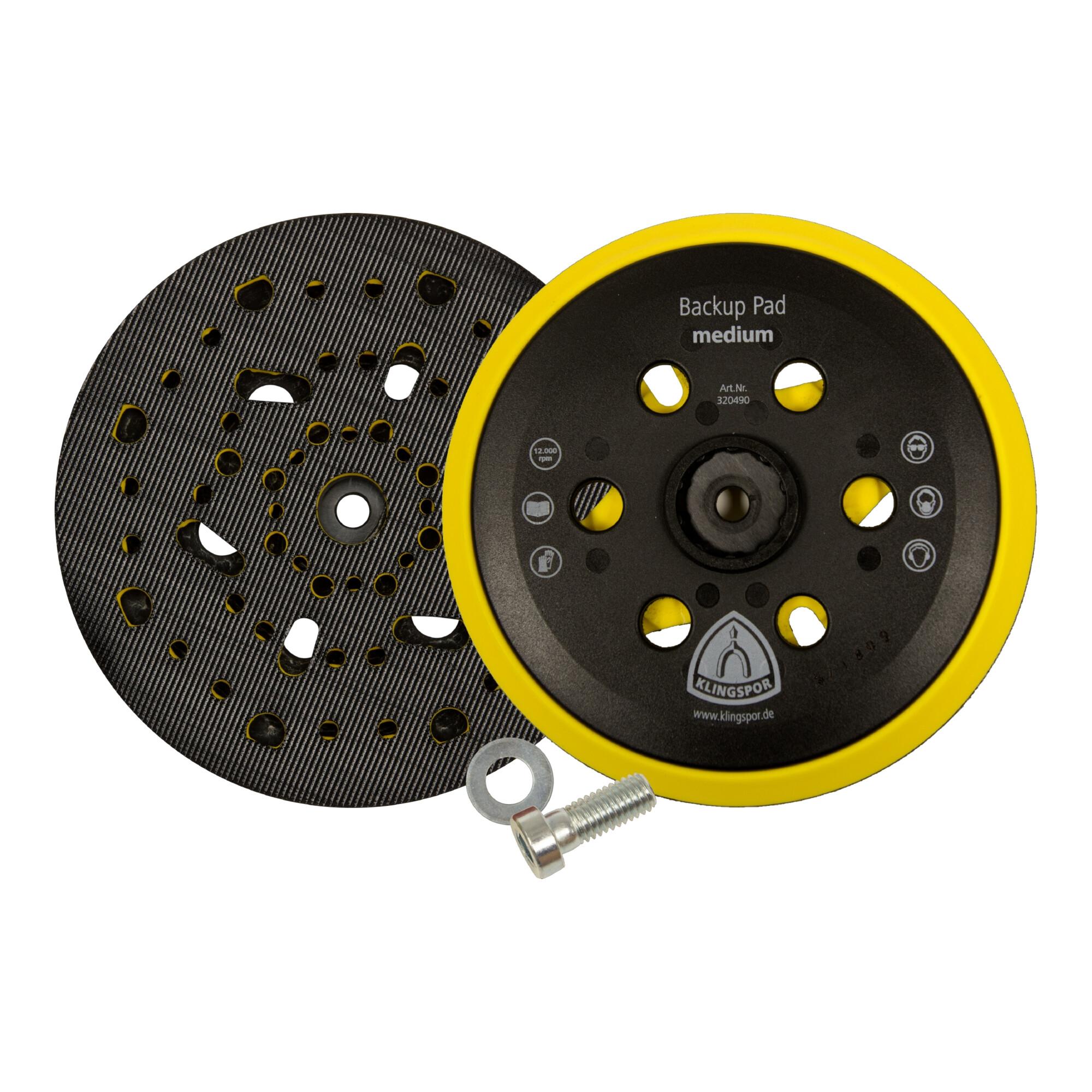 Klingspor HST 555 A Haftstützteller, 150 mm MEDIUM Gewinde M 8 (320490)