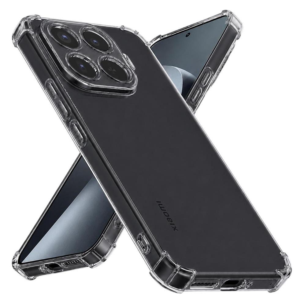 Techsuit - Shockproof Clear Silicone - Xiaomi 17T Pro - Clear (Xiaomi 17 Pro) (71324593)