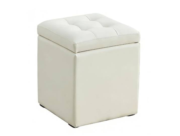 XXAD553TY Multifunktionaler Aufbewahrungshocker, geeignet for Schlafzimmer Kleiderschrank(Weiß)