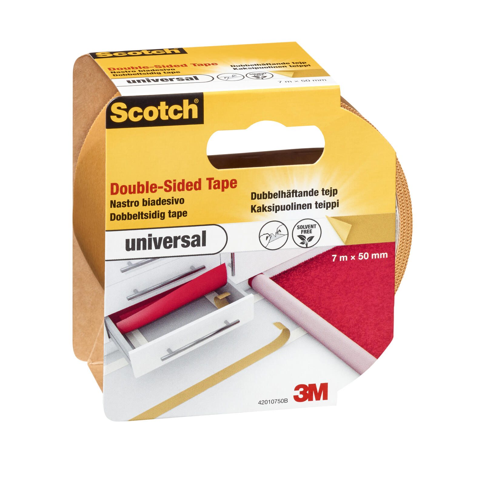 Scotch universal doppelseitiges Klebeband 7100174004