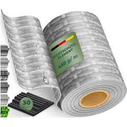 Kesser, Sichtschutz, PVC Sichtschutzstreifen Sichtschutz Rolle Doppelstabmatten