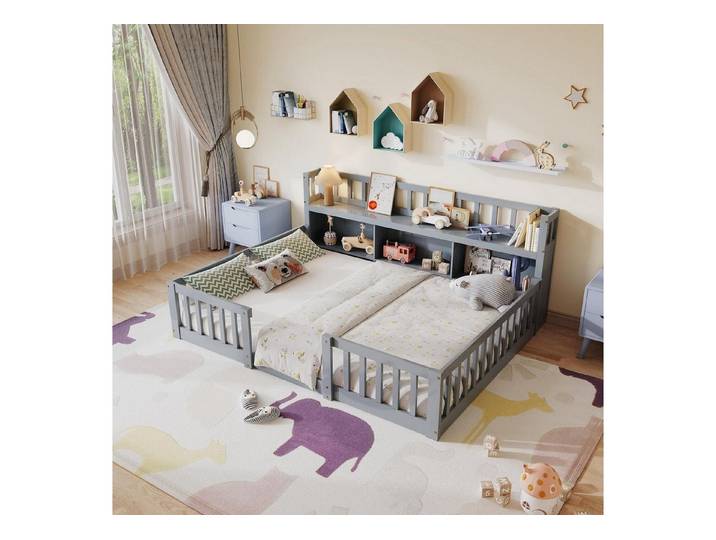 LuxusKollektion Kinderbett Kinder Bett Bodenbett 140x200