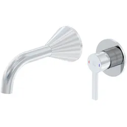Steinberg Serie 315 Wand-Waschtisch-Einhebelmischer, Fertigmontageset, Ausladung 200mm, 31518143, Farbe: Chrom