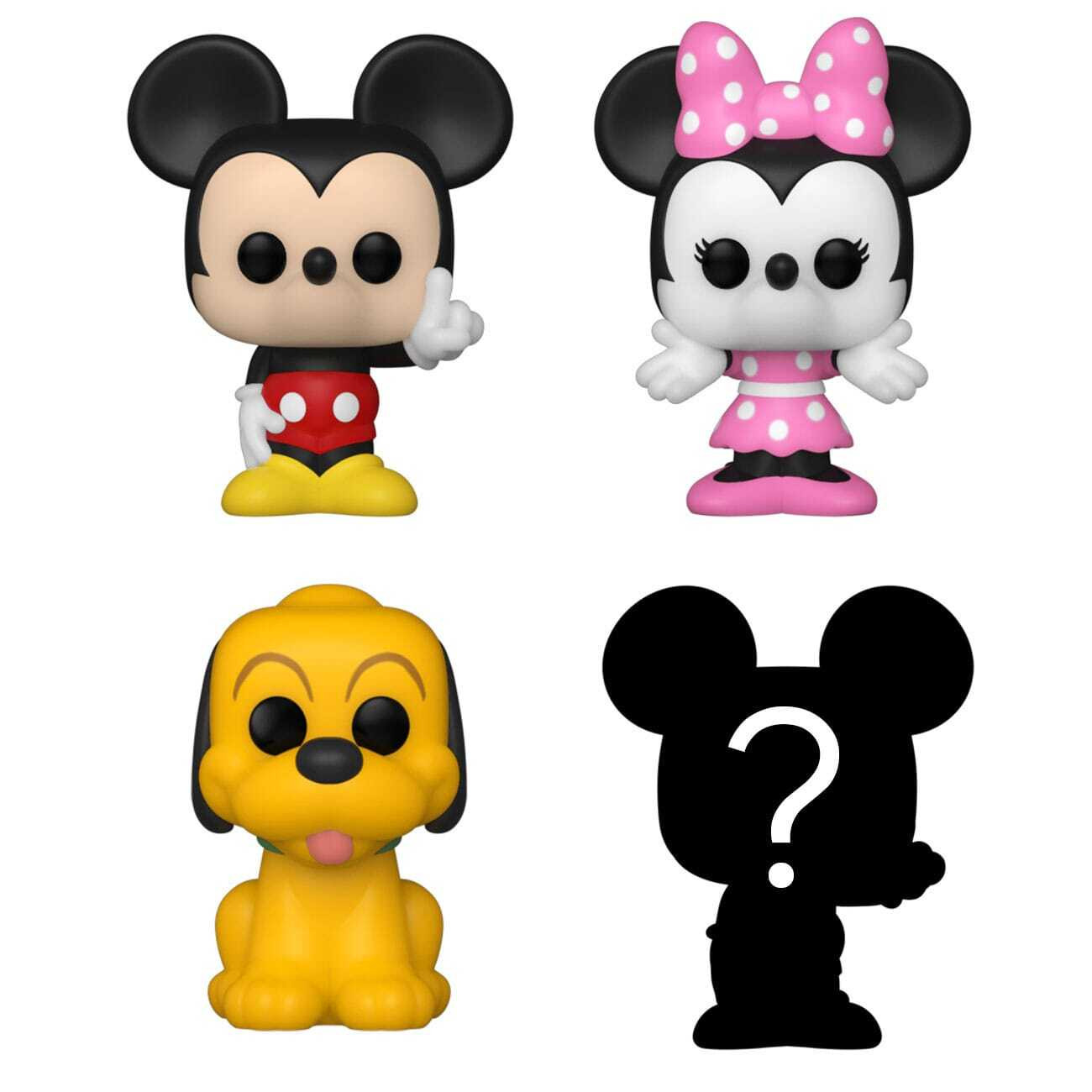 Funko Bitty Pop! Disney Classics Mickey, Minnie, Pluto en Mystery Chase