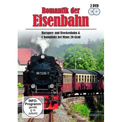 Romantik der Eisenbahn - Harzquer- und Brockenbahn & 4 Dampfloks bei Minus 20 Grad [2 DVDs], DVD