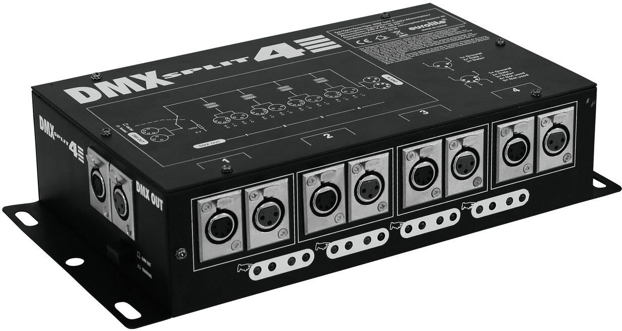 EuroLite Dmx Split 4 Splitter