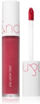 rom&nd Zero Velvet Tint batom cremoso com efeito matificante tom #04 Burnt Heart 5.5 g. Zero Velvet Tint
