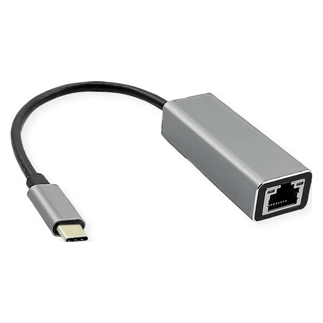 Roline USB 3.2 Gen 1 Typ C zu 5-Gigabit-Ethernet Konverter (USB-C) (12.02.1113)