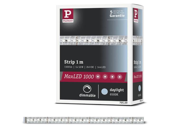Paulmann MaxLED 1000 LED Strip Tageslichtweiß Erweiterung