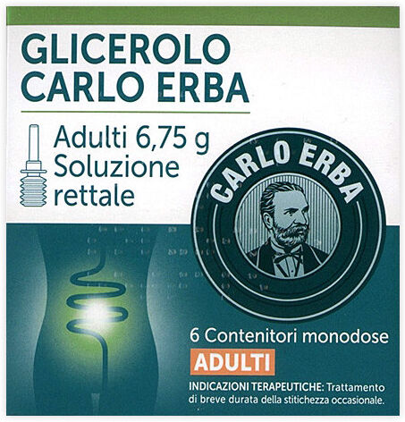Ab Pharm Carlo Erba Glicerolo Adulti 6,75g Soluzione Rettale 6cont Monod