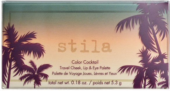 Stila Color Cocktail Travel Cheek, Lip & Eye Palette-Malibu Sunset