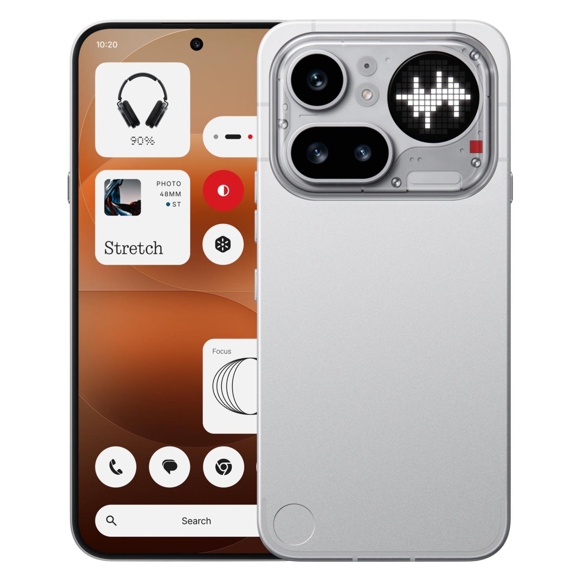 Nothing Phone (4a) Pro (128 GB, Silver, 6.83", Dual SIM, 5G) (A10400335)
