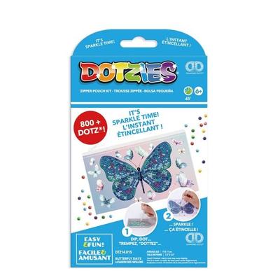 DOTZIES BY DIAMOND DOTZ - Diamond Painting Etui Schmetterling