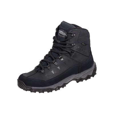 Wanderstiefel MEINDL "Meindl Rauris GTX marine", Herren, Gr. 45, Synthetik, marine, Nubukleder, Veloursleder, unifarben, Schuhe Wanderstiefel, Durchgehendes echtes Lammfell für maximale Wärme