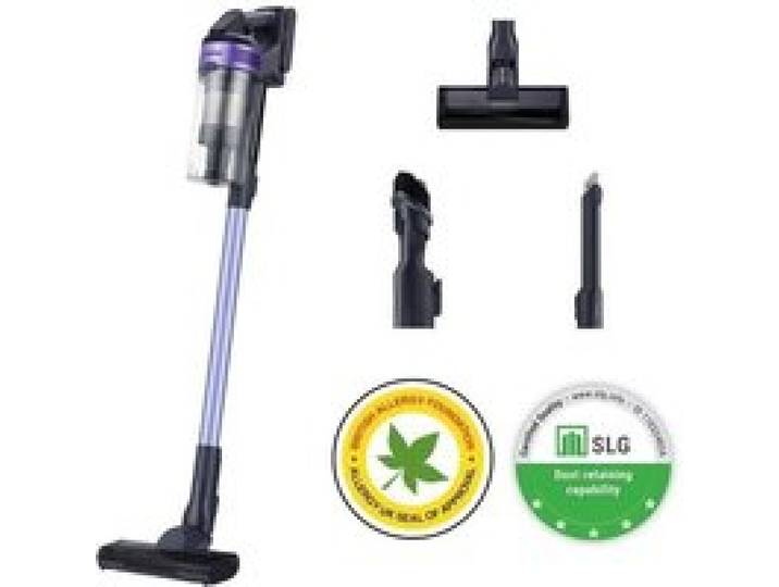 SAMSUNG VS15A6031R4 Jet 60 Turbo - Aspirateur Balai - 150 AW - Aspiration multicyclonique - Filtration HEPA - 40min dautonomie