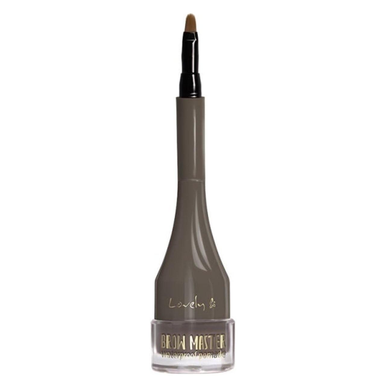 Lovely Brow Master Pomada Waterproof Eyebrow 02 Dark Brown 10G (Dark Brown) (5901801641629)